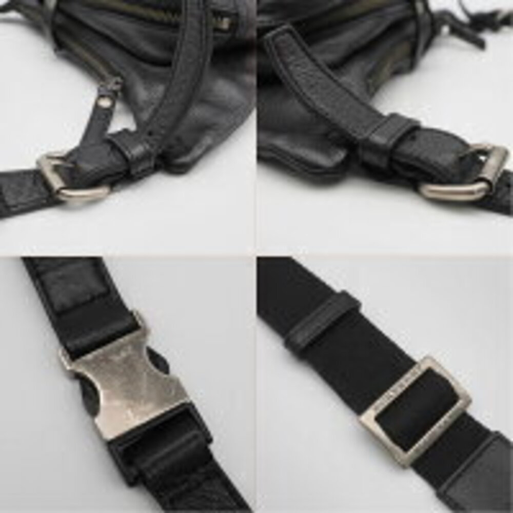 Burberry Black Label Leather Body Bag Shoulder - Picture 5 of 8